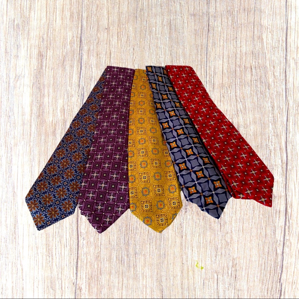 Jos A Bank 5 Tie Bundle